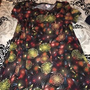 Firework lularoe Carly dress